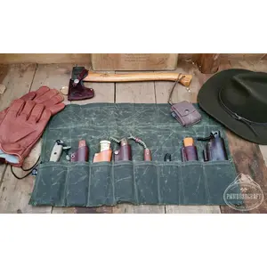 The Birch Waxed Canvas  Roll Up by PNWBUSHCRAFT