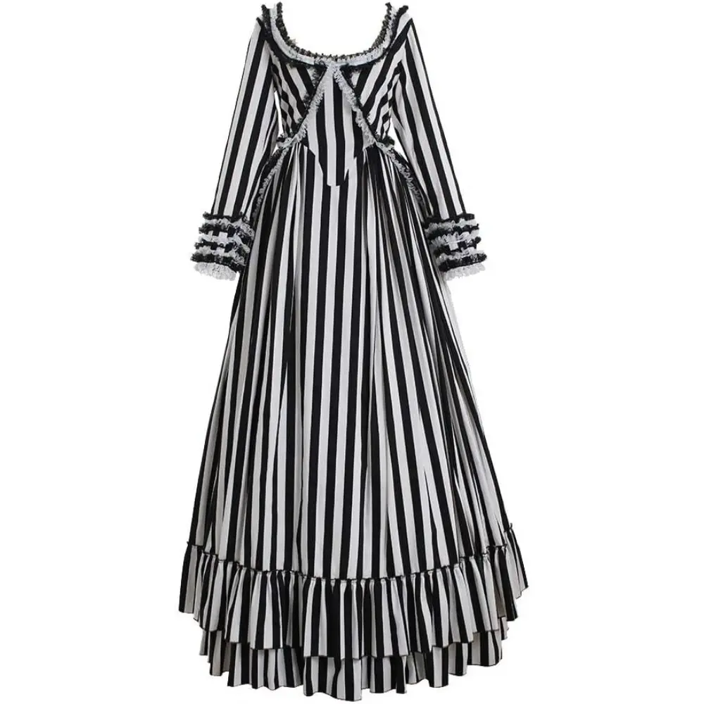 Women's Vintage Striped Tassel Flapper Dress - Retro Women's Clothes with Striking Monochrome Color Scheme, Lightweight for Party & Dance Performance, Hip, Xxl, 3Xl, Stripes, Swinging Tassels, Showgirl Flapper, Lightweight Cloth, Figure Flattering, Hand W