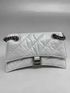 Pre-owned Waxy Crossbody Bags Balenciaga Crush Chain Bag