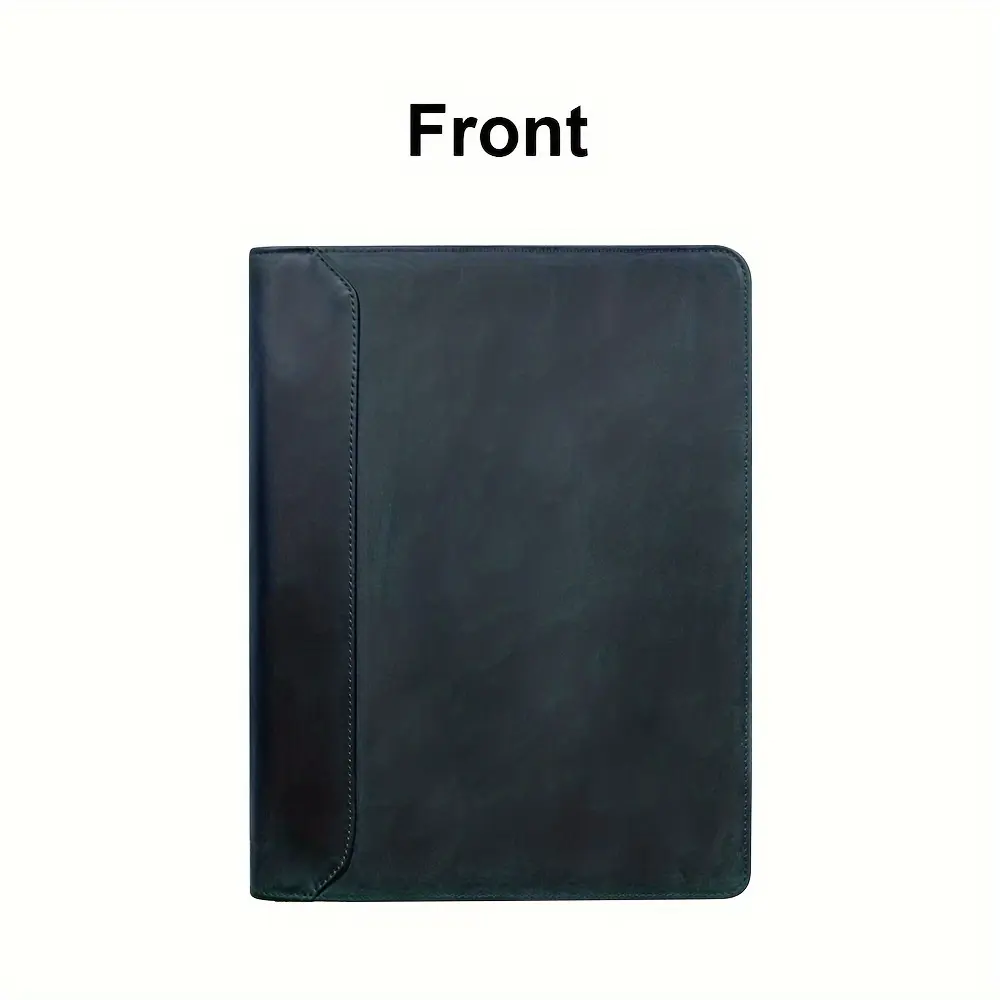 New Genuine Leather Portfolio Vintage Crazy Horse Leather Office folders
