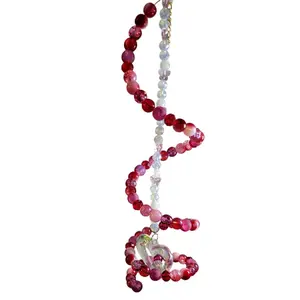 Beaded Suncatchers Window Hangers Colorful Bead Design for Decorative Use Hanging Ornaments Hangable Glass Ornaments with Fast Shipping from US Decoration