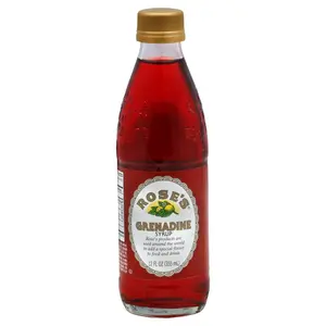 Grenadine Syrup 12oz - Cocktail Mixer | For Drinks & Desserts