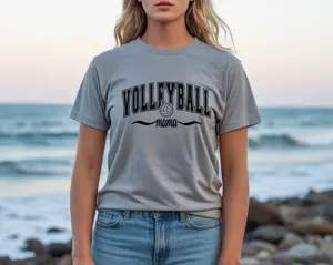 CUSTOMIZED VOLLEYBALL MAMA WOMEN TSHIRT