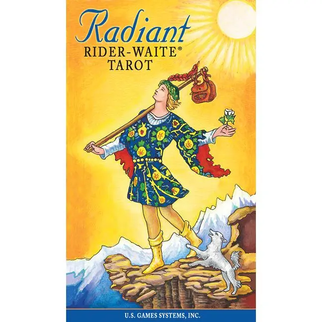 Radiant Rider-Waite(r) Tarot by Pamela Colman Smith (Hardcover)
