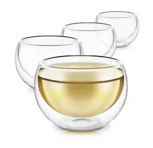 Celebration® Double Wall Glass Tea Cups