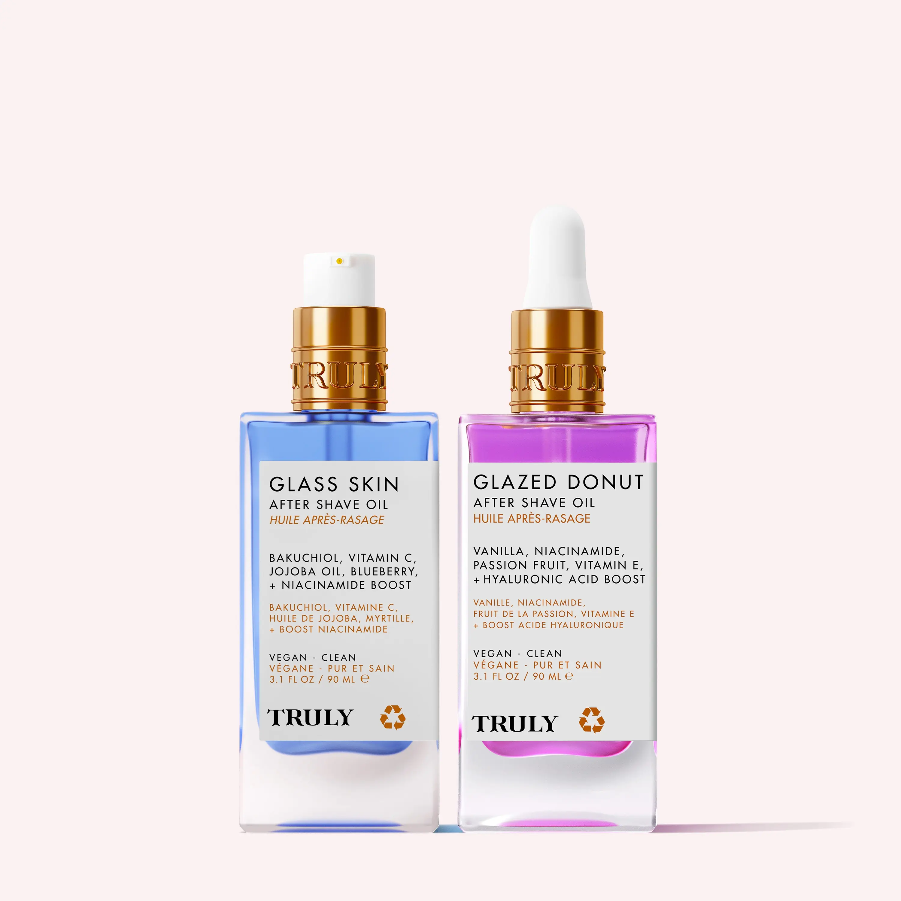 Glazed Donut + Glass Skin After Shave Oil 2-Pack