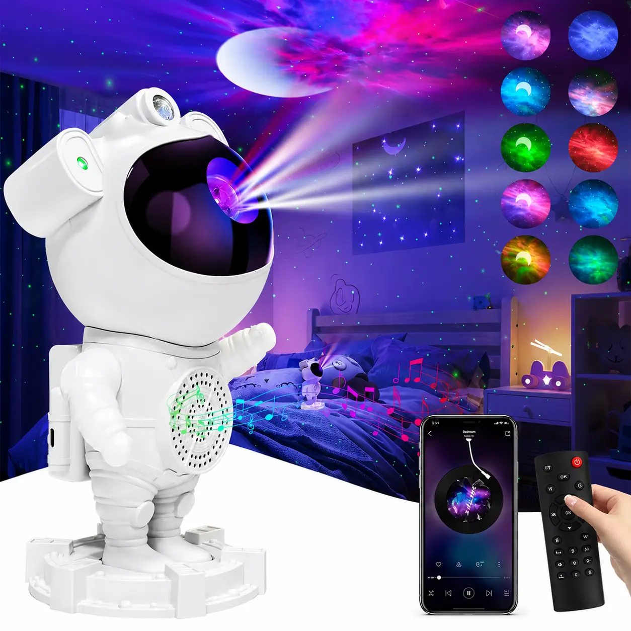 Astronaut Galaxy Projector