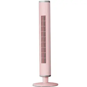 Pink 41-Inch Quiet Multi-Speed Remote-Operated Floor-Standing Oscillating Tower Fan - 6 Speeds, 4 Modes, 24H Timer, 60° Oscillation for Bedroom Indoors, Oscillating Tower Fans, Quiet Tower Fans
