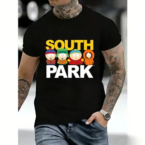 [PeakPro T-shirt]-South Park Gang Behind Logo T-Shirt