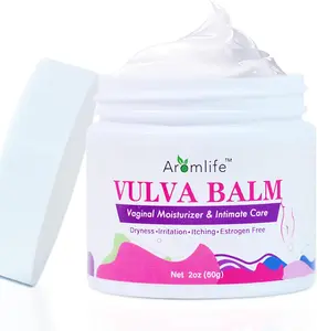 Aromlife Moisture Balm Cream for Women, for Female Dryness, Itching & Irritation, Moisturizer Cream for Hormone Free- 2 OZ.