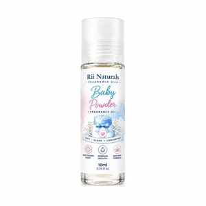 Unisex Powder Fresh Fragrance Oil Roll-on