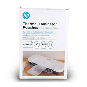 HP 4" x 6" Laminator Pouch 50 Pack