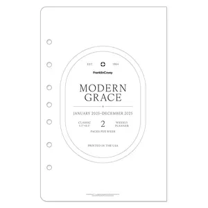 Franklin Planner Modern Grace Weekly Ring-bound Planner Classic Jan 2026 - Dec 2026