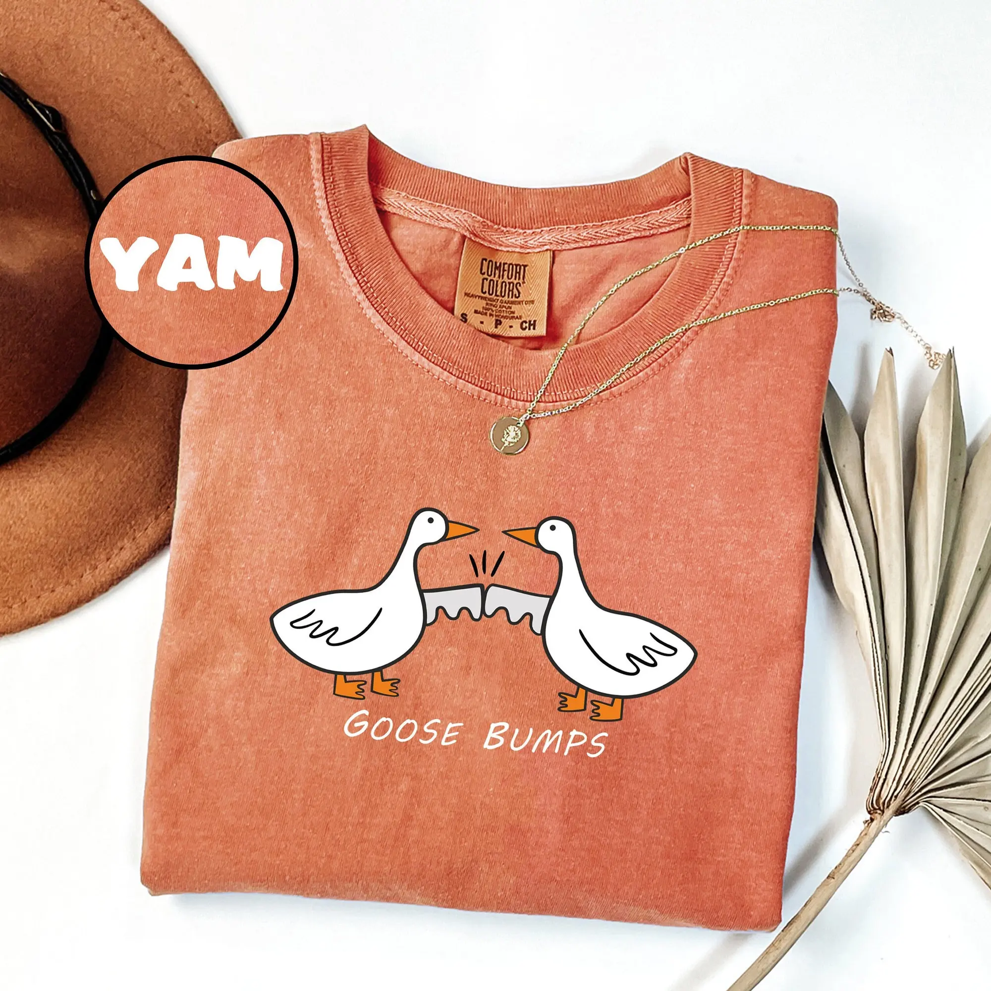 [Sale Up To 40%] Goose Bumps Comfort ColorsÂ® Tshirt, Silly Goose