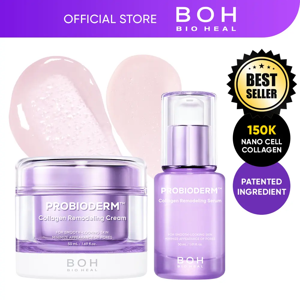 BIOHEAL BOH Probioderm Collagen Remodeling Serum & Cream Bundle