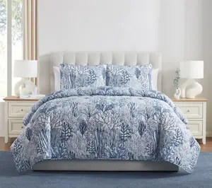 VCNY Home Gill 3pc Sea Plants Quilt Set, King