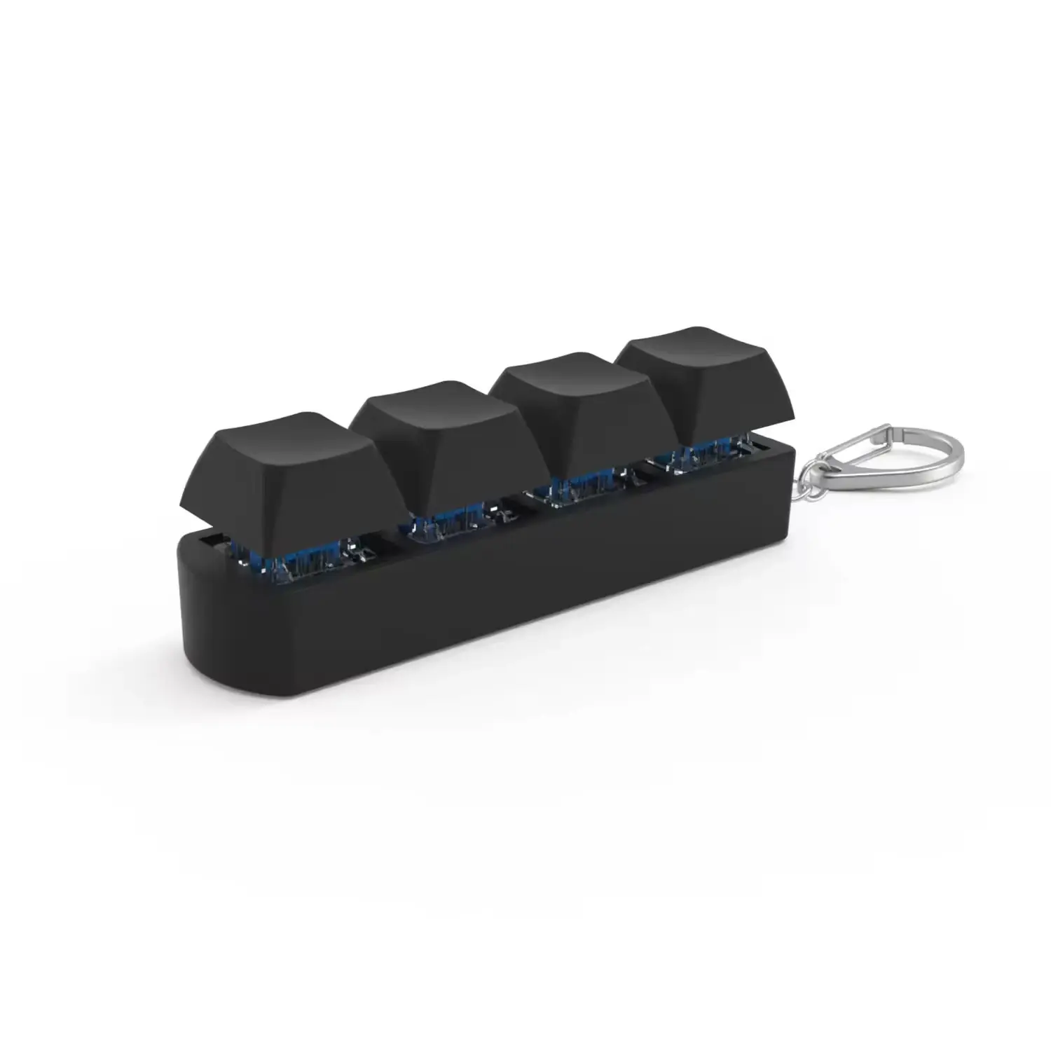 Keyboard Fidget Keychain,Fidget Clicker,4 in 1 Mechanical Fidget Keyboard for Release Stress,Easter Gifts