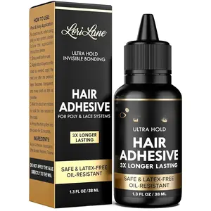 Wig Glue for Front Lace Wig -  Lace Glue - Latex-Free and Oil-Resistant Hair Adhesive -  Hold Bonding - 1.3 fl oz (1 PC)