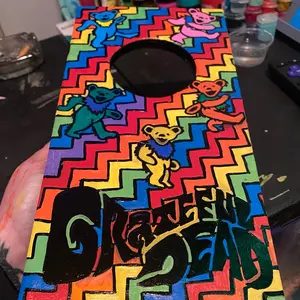 Hand Painted Tabletop Bean Bag Toss