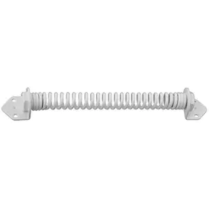212 MAIN N342-741 11 in. Adjustable Tension Door Gate Spring, White, Door Closing Function, Included Mounting Screws