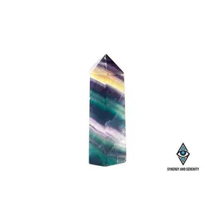 Rainbow Fluorite Obelisk
