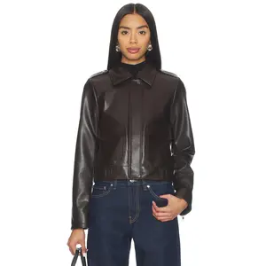 PISTOLA Bex Shrunken Jacket in French Roast