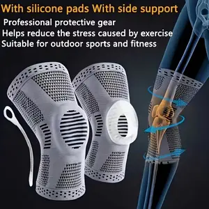 Professional medical knee brace delivers fast and effective knee pain relief, featuring a built-in patella pad and dual side stabilizers to provide stable joint support, reduce pressure, and protect weak or injured knees during daily use and exercise