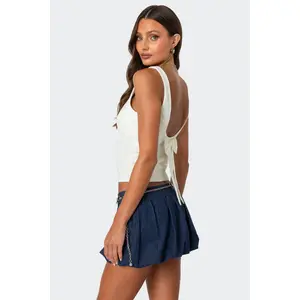 Ronda Bow Back Tank Top