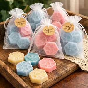 Beeswax Baby Shower Favors – Honeycomb Wax Melts (Bulk Sets)