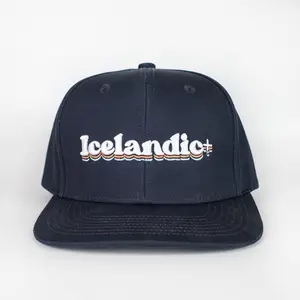 Vintage Iceland Blue Snap Back Hat
