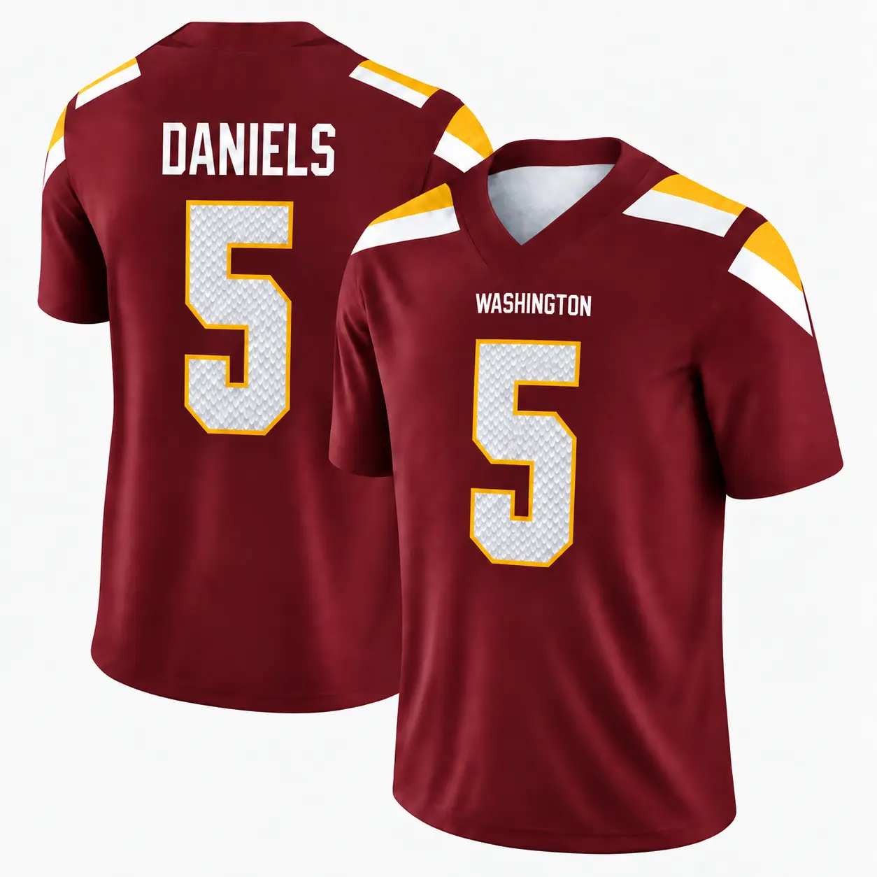 Jayden Daniels 5 All Over Print 3D Vintage Jersey, Game Day Shirt, Game Day Fan Gift Unisex Game Day Gift, Merch Outfit, Fan Gift, Football Gift, Retro Football Merch, Men’s Football Jersey, Women’s Football Jersey, Sunday Football Shirt