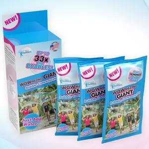 WOWmazing Bubble Concentrate Refill - pouches-pack - Just Add Water! - 3 pack