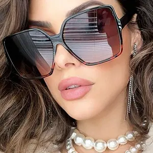 SAINT Sunglasses SQUARE Women Shadz Glasses GAFAS Fashion 100% UV Oversized Gradient Lenses