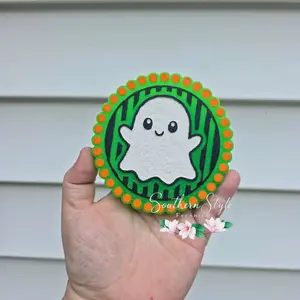 Striped Ghost Car Freshie