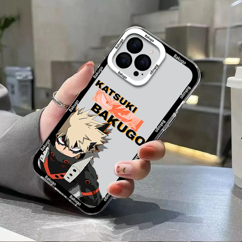 M-My H-Hero A-Academia K-Katsuki B-Bakugo FUNDA Phone Case For IPhone 16 13  14 15 Pro Max Plus Shockproof Soft Clear Back Cover Premium Phone Case  Deals For You - TikTok Shop