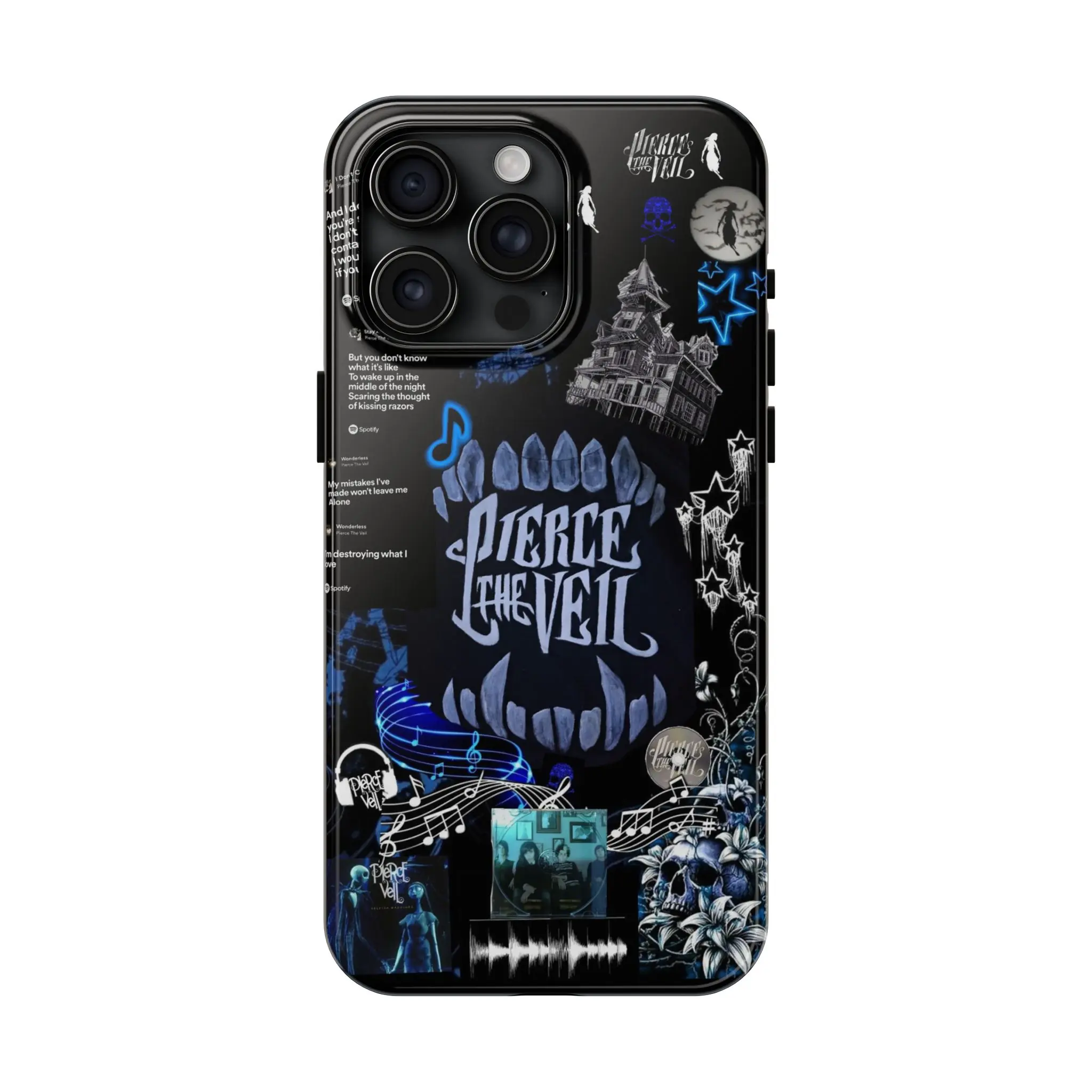 Pierce The Veil Phone Case, Rock Music Lover Gift, Unique iPhone Cover, Musician Fan Accessory, Gift For Fans