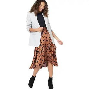 Cooper St. x Anthropologie Wild Cat Wrap Skirt
