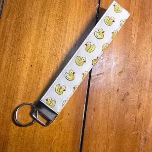 Ducky wristlet key chain-gifts for women