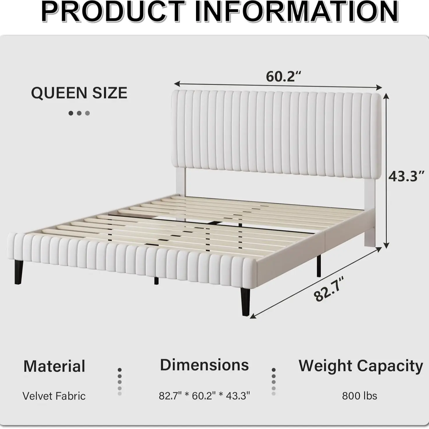 Queen Size White