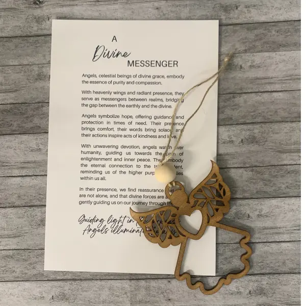 A Divine Messenger Angel Charm/Ornament