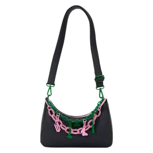 Wicked: For Good Glinda & Elphaba Loungefly Crossbody Bag with Charms