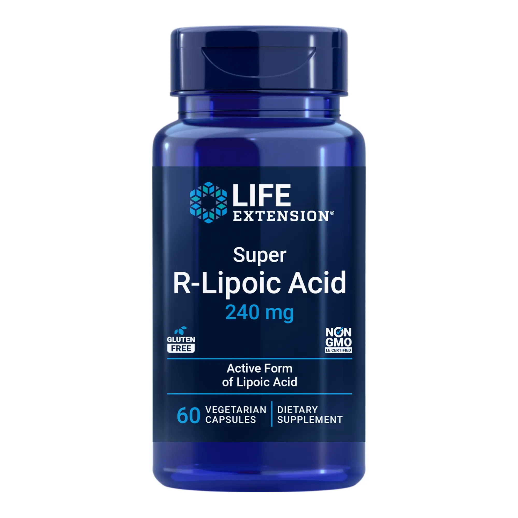 Life Extension Super R-Lipoic Acid 240 MG, 60 Vegetarian Capsules Life Extension Super R-Lipoic Acid 240 MG, 60 Vegetarian Capsules