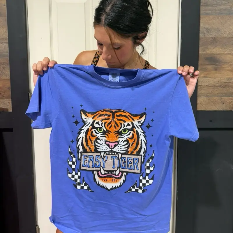 In the fast lane easy tiger tshirt sweatshirt