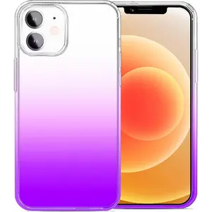 Compatible with iPhone 12 Case & 12 Pro Case Clear Soft Transparent Shockproof Protective Slim Thin Bumper Phone Cover for 12 and 12 Pro - 6.1 inch