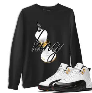 12 Taxi Sweatshirt, 12 Taxi Shirt, Shirt Match Jordan 12 Taxi Sneaker, 100% Cotton, Unisex Sweatshirt, Casual Everyday Wear, Menswear Top