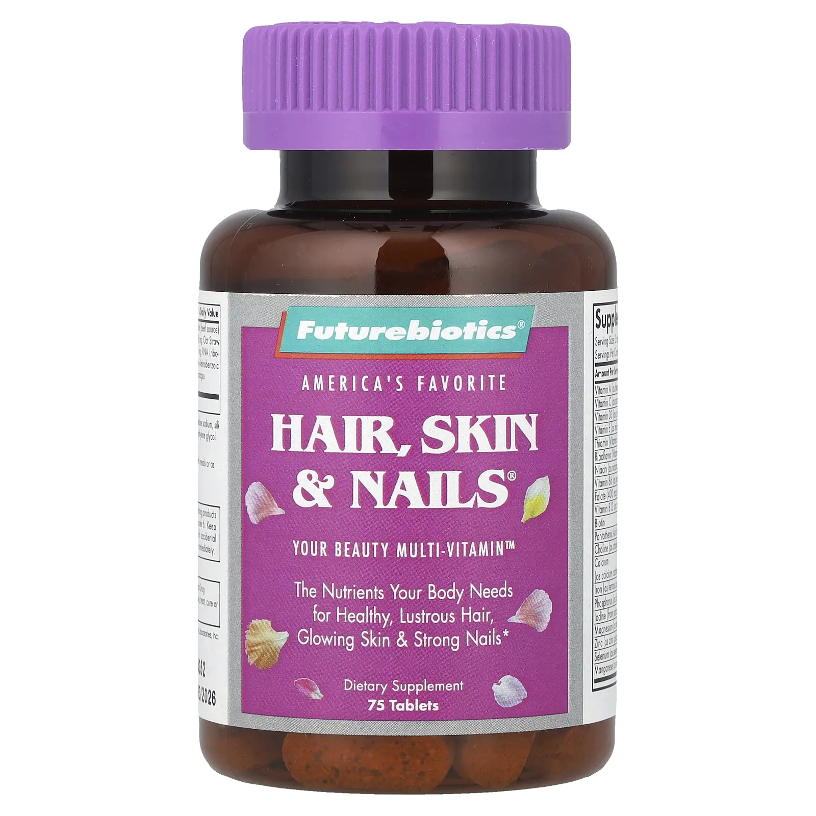 Futurebiotics Hair, Skin & Nails®, 75 Tablets