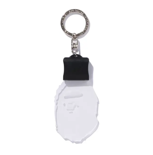 Bape Ape Head LED Keychain Clear