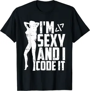 Coder Sexy Coding - Programming Software Engineer Programmer T-Shirt - Williamze Shop 29B0BNNJGWVK