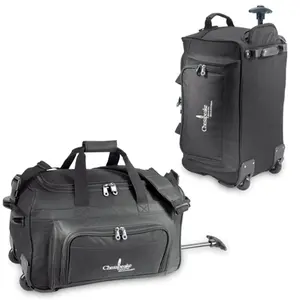 Golden Pacific  Vanguard Rolling Duffel - Black