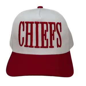 Custom Puff Embroidered Snap Back hat with Bold Color Scheme